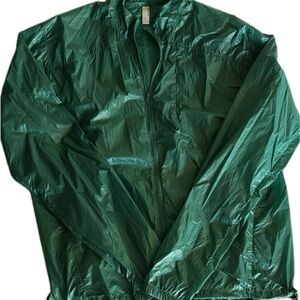 American apparel Emergency, lightweight rain jacket size large